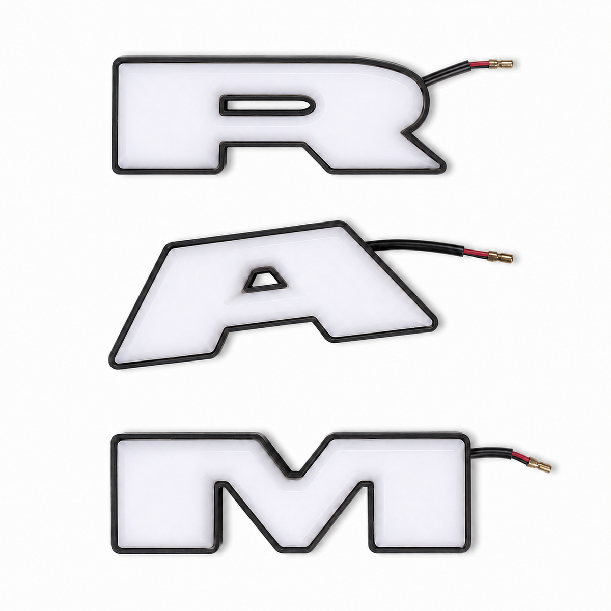 Dodge RAM 1500 Kühlergrill mit LED RAM-Beleuchtung (Gen 5, 2019+)
