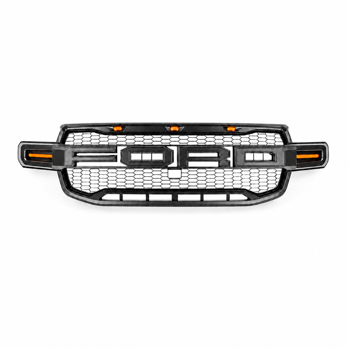 Ford Ranger T9 Kühlergrill mit LED, Blinkern & Kamerahalterung – 2023+