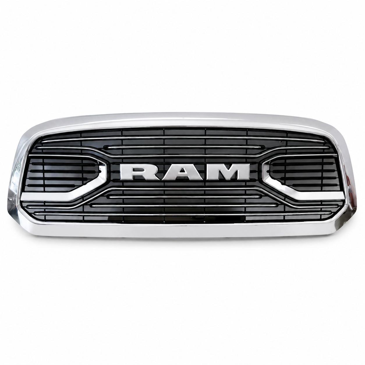 Dodge RAM 1500 grill chrome RAM letters gen 4 2013-2018