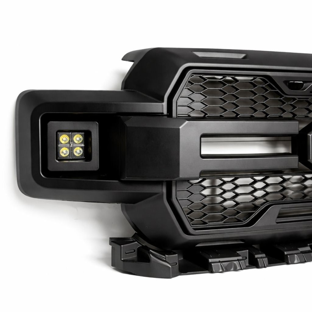 Ford F150 grill raptor met LED Verstralers 2018+ - PICKUP-PARTS