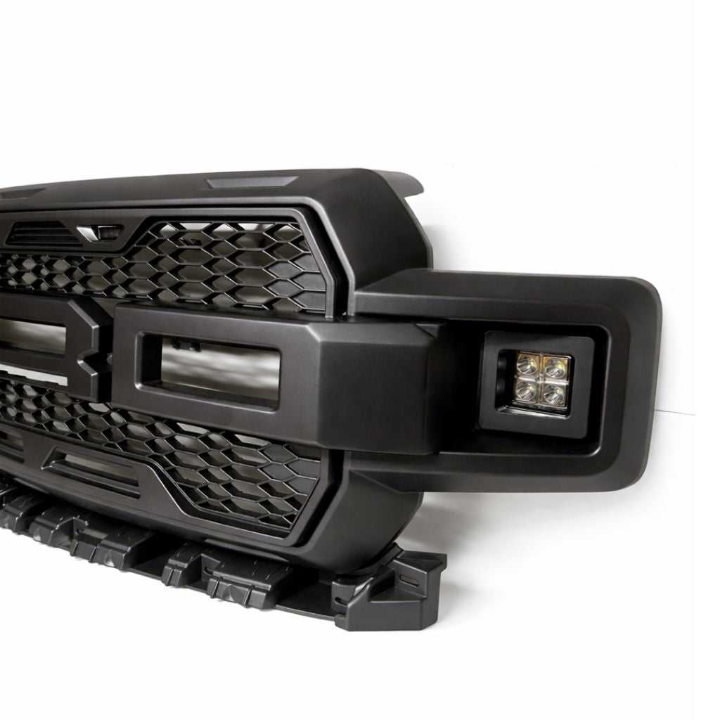 Ford F150 grill raptor met LED Verstralers 2018+ - PICKUP-PARTS