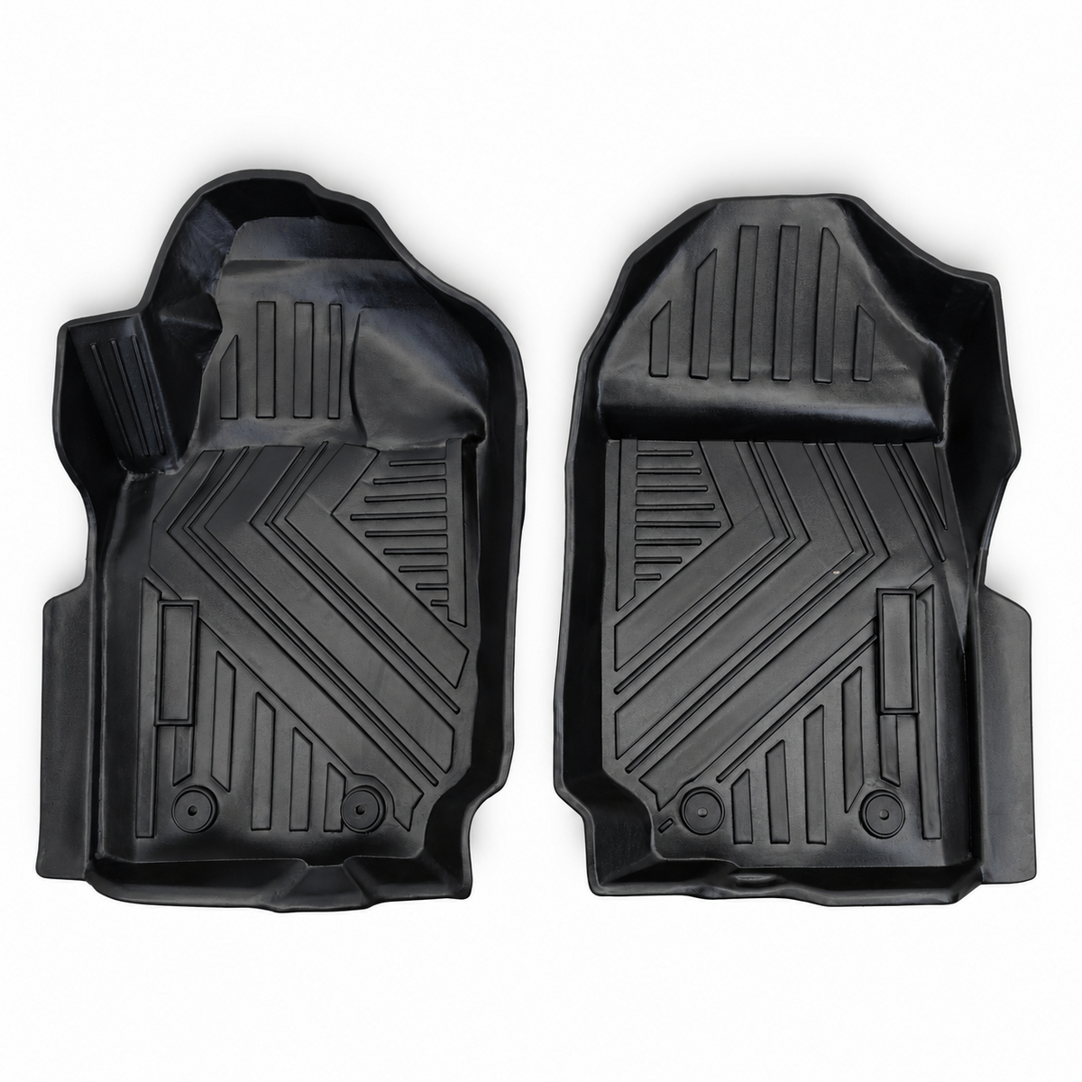3D vloermatten Ford Ranger T8 Double Cab achter set