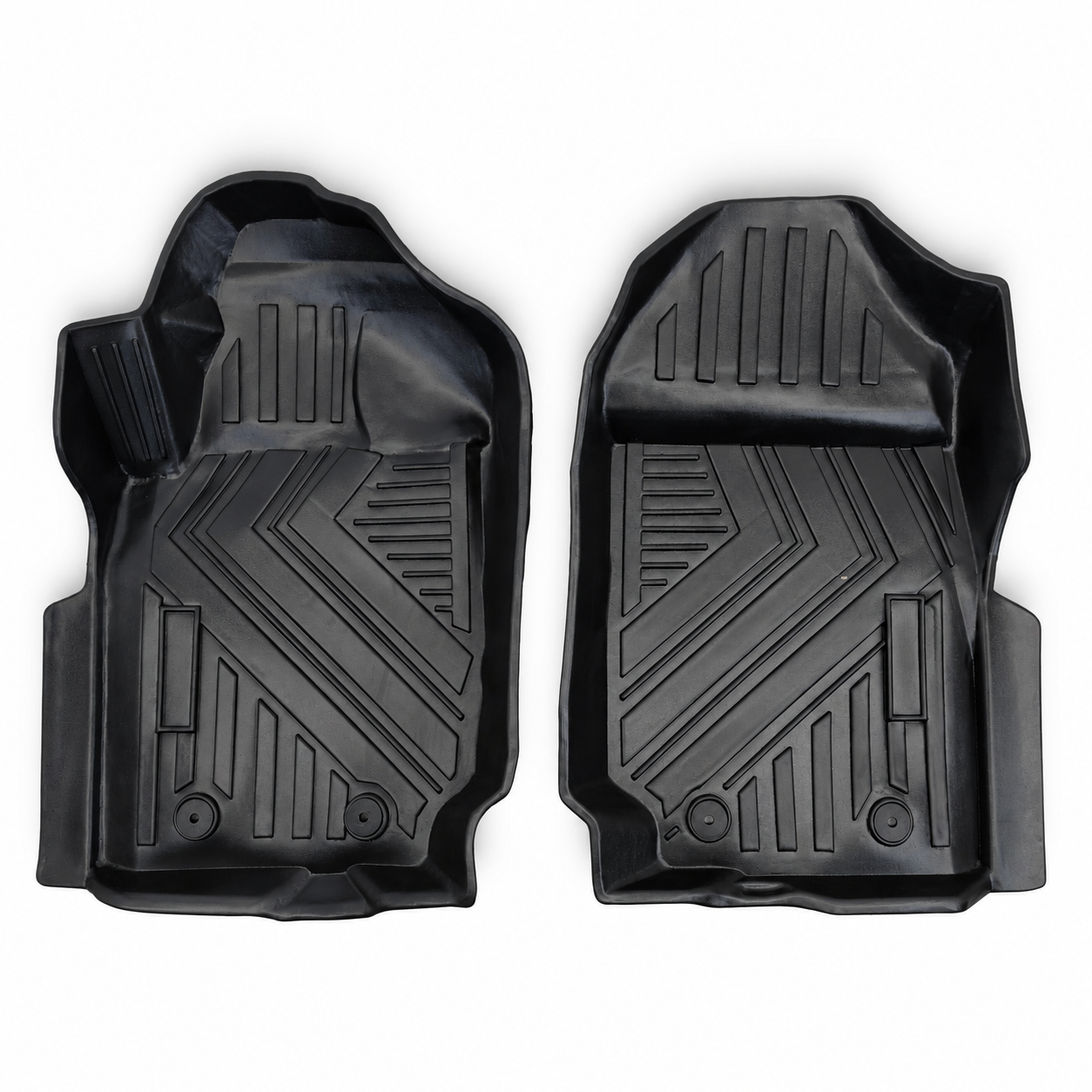 3D vloermatten Ford Ranger T8 Double Cab achter set