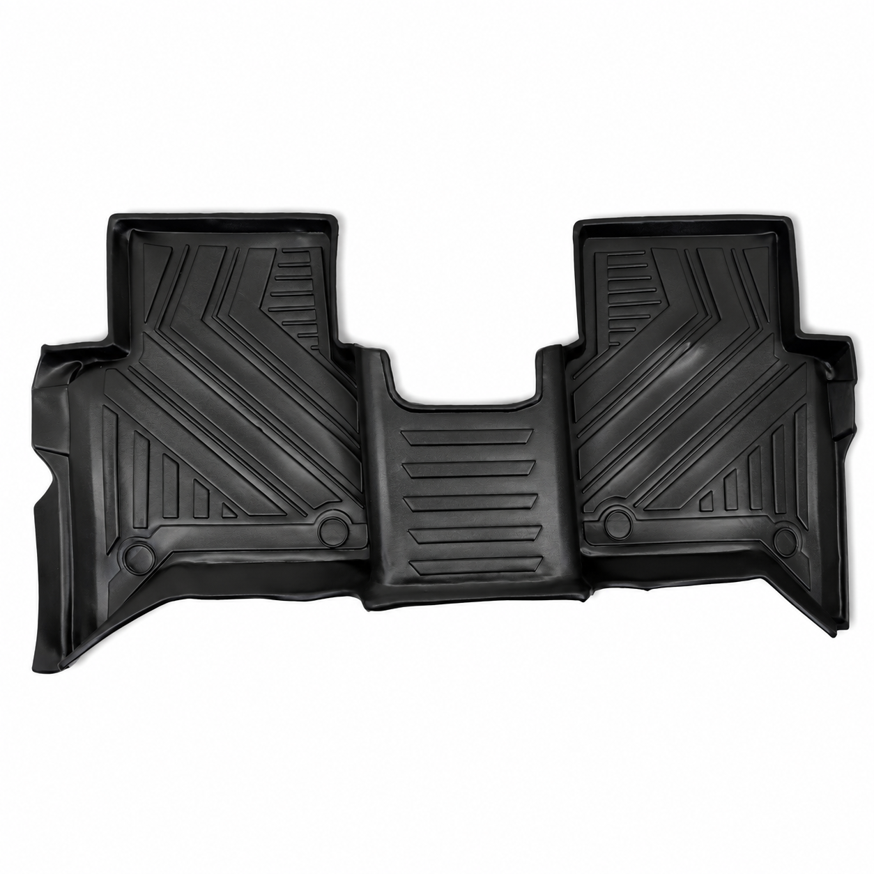 3D vloermatten Ford Ranger T8 Double Cab achter set