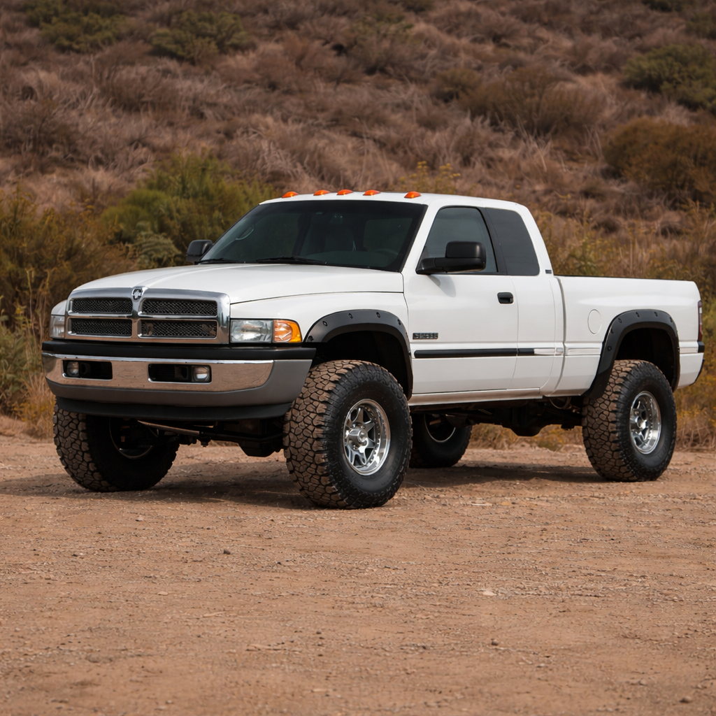 Dodge Ram 1500 fender flares met bout-accenten gen 2 1995-2002 - PICKUP-PARTS