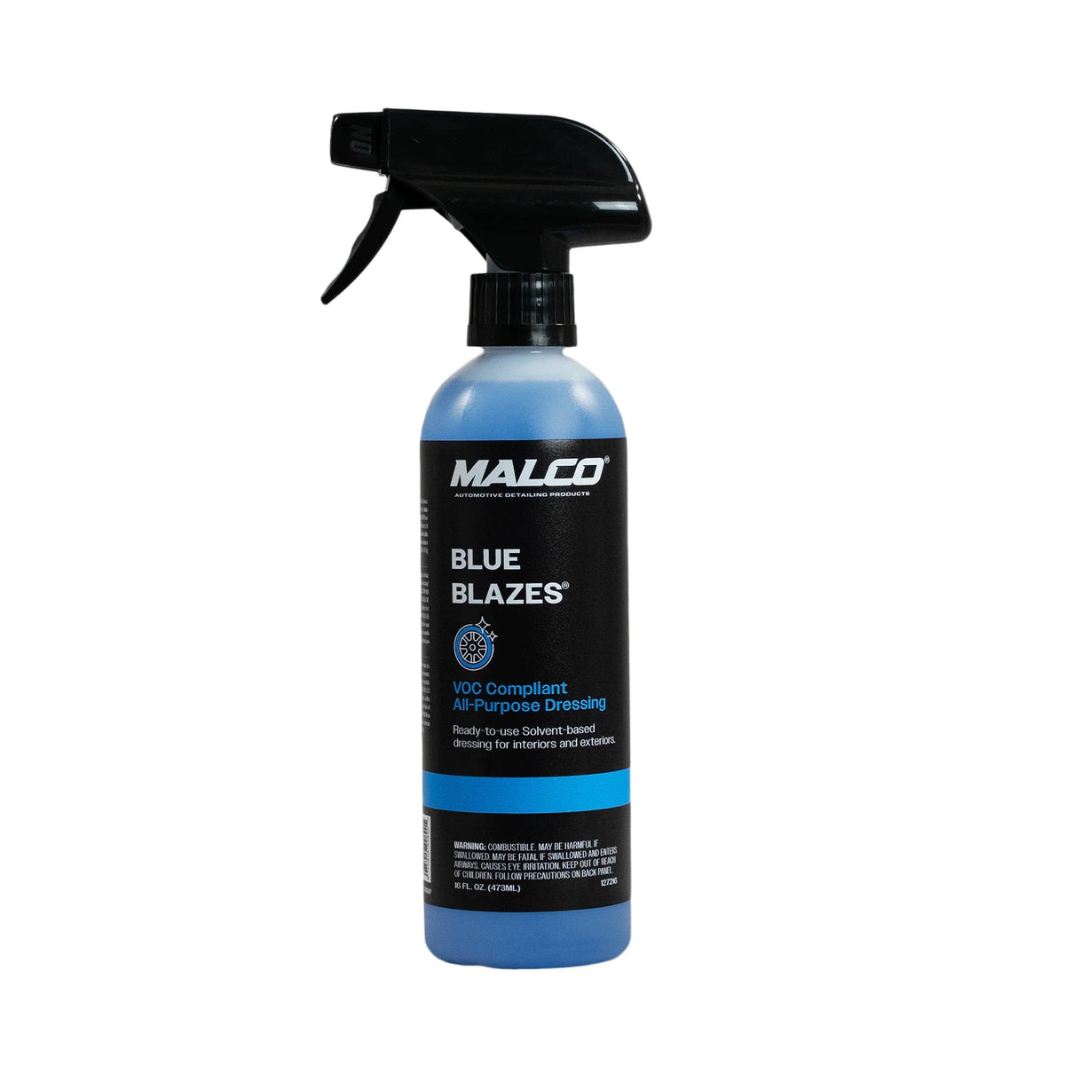 Malco Blue Blazes Tire Dressing 473ml – Hoogglans Banden Dressing op Oliebasis - PICKUP-PARTS