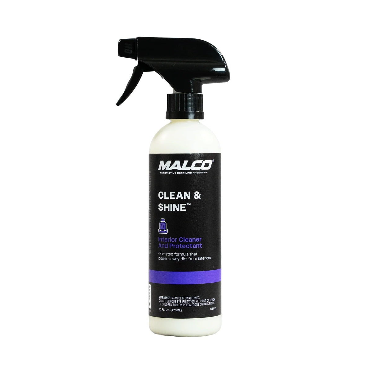 Malco Clean & Shine 473ml – Leder & Kunstleer Reiniger + Glansversterker - PICKUP-PARTS